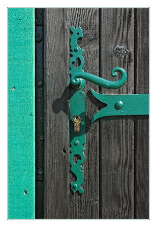 BLOG-DSC_1958-poignée fer forgé verte Biganos