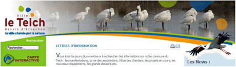 Le Teich, la ville choisie par la nature
