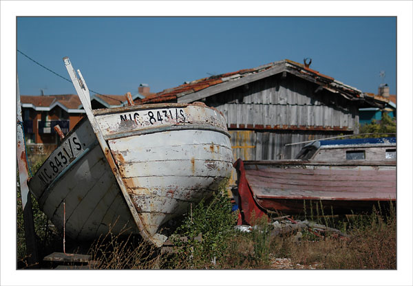 BLOG-DSC_1362-deux frrères, bareau rouge Gujan et marina