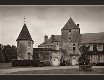 BLOG-DSC_1788-château du Ruat le Teich sépia BLOG-DSC_1788-château du Ruat le Teich sépia