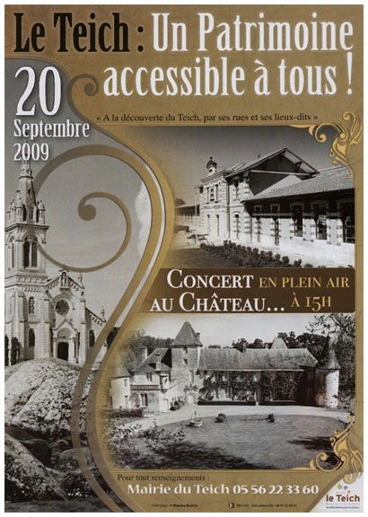 BLOG-Journée Patrimoine 2009 le Teich 1