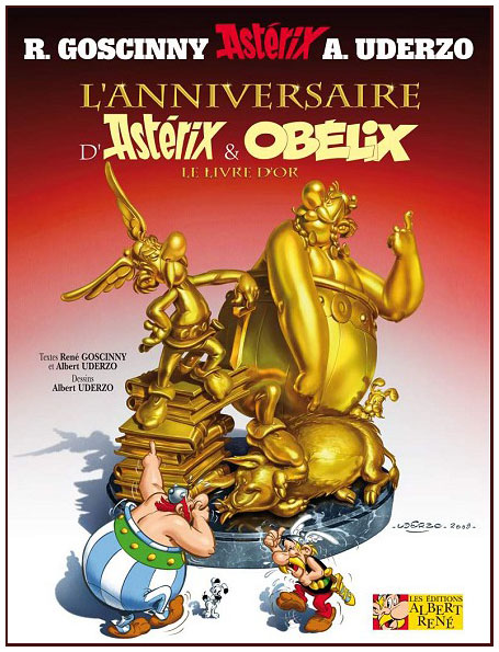 anniversaire d'Astérix & Obélix, le livre d'or