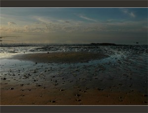 sable à marée descendante