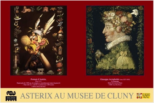 Astérix façon Arcimboldo musée de Cluny 2