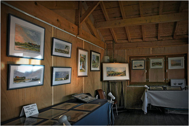 BLOG-DSC_5486-expo Serge Roubichou cabane bleue artistes Audenge