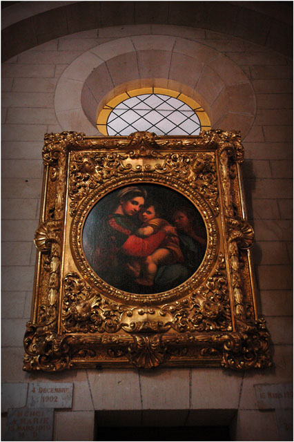 BLOG-DSC_8473-copie vierge à la chaise de Raphaël église du Teich