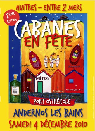 affiche Andernos cabanes en fête 2010