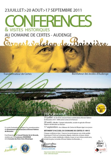 Conférences EVDB domaine de Certes 2011