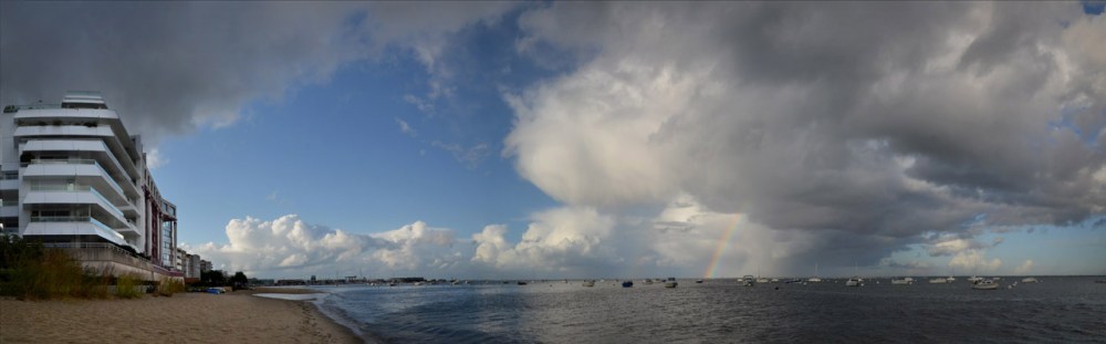 BLOG-DSC_09299-9300-01-rivages pointe Aiguillon et port Arcachon nuages arc en ciel