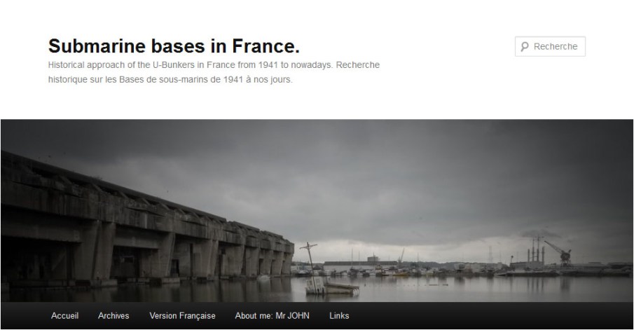 Blog Submarine bases in France - Mr John