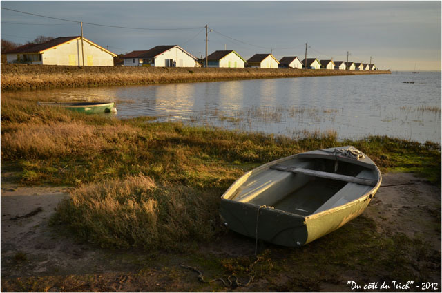 BLOG-DSC_18603-barques prés salés port Arès marée montante soir hiver