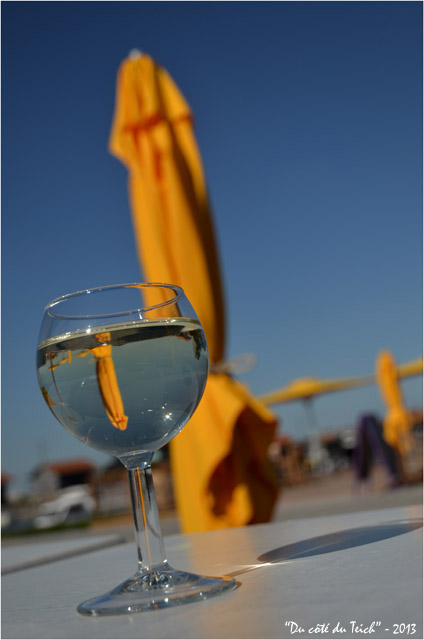 BLOG-DSC_21128-verre vin blanc terrasse la baraque à huitres port Larros