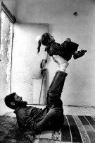 Samer Mohdad - Return to Gaza Fadlallah Abu Taylakh, one of the 415 expelled Palestinians after his return home at the Deir el-Balah refugee camp, Gaza Strip, 1995