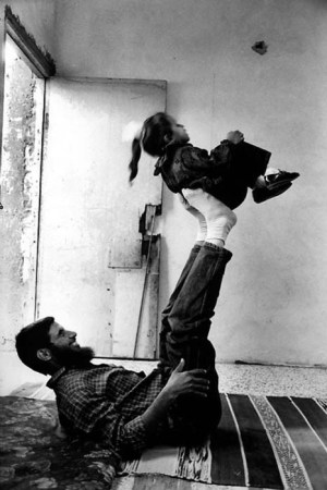 Samer Mohdad - Return to Gaza Fadlallah Abu Taylakh, one of the 415 expelled Palestinians after his return home at the Deir el-Balah refugee camp, Gaza Strip, 1995