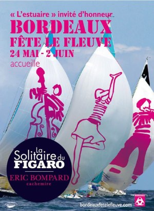 Bordeaux fête le fleuve 2013 et solitaire du Figaro