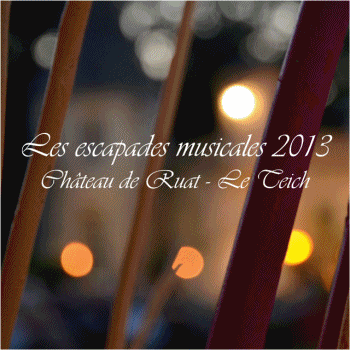 anigif Les escapades musicales 2013 château de Ruat - Du côté du Teich