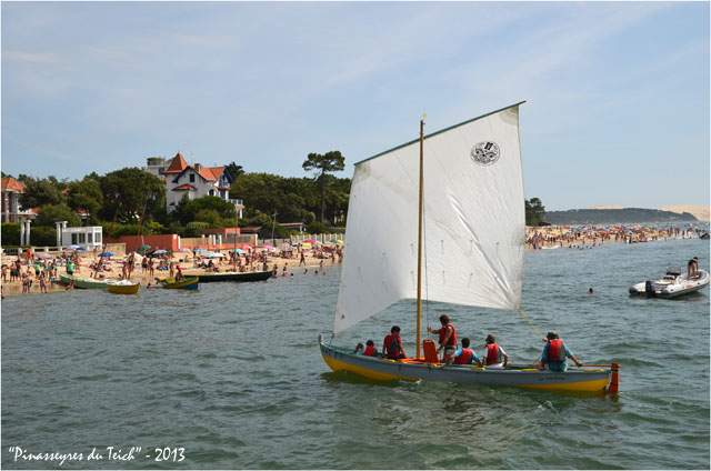 BLOG-DSC_24097-la Teychine arrivée régate le Moulleau 4 Août 2013