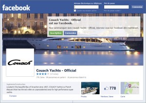 https://www.facebook.com/CouachYachtsOfficiel Couach - page Facebook