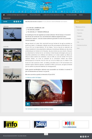 Meeting 80 ans AA Cazaux 2014 - site officiel