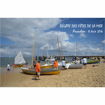 anigif régate fêtes de la mer Arcachon 15 Août 2014
