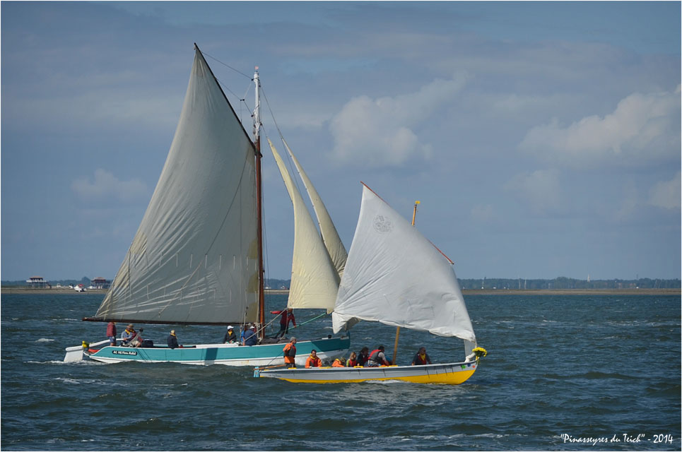 BLOG ASSO-DSC_29959-la Teychine et Pdt Pierre Mallet régate fêtes de la mer Arcachon 2014