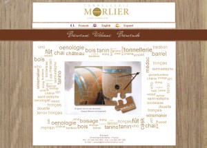 Accès au site de la tonnellerie Morlier : http://www.tonnelleriemorlier.com/ Site tonnellerie Morlier
