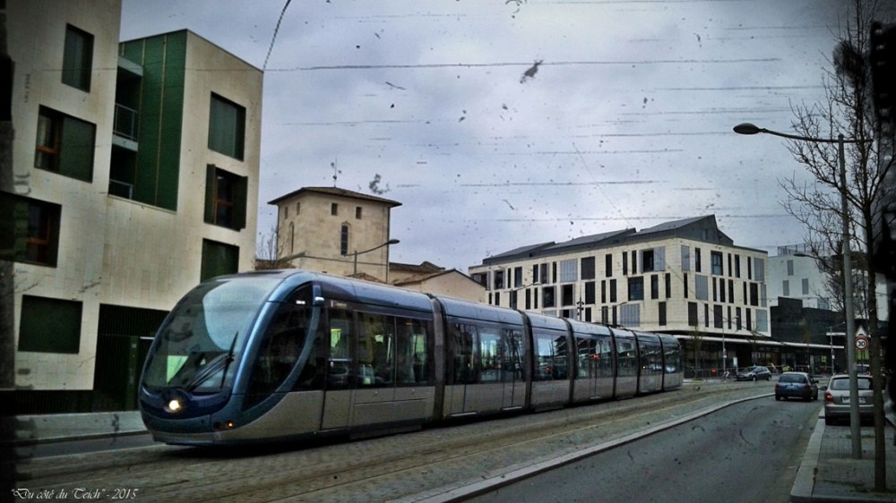 BLOG-20150218_172420 tram et vieille église Mérignac avenue Maréchal Leclerc