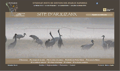 anigif bannière site d'Arjuzanx