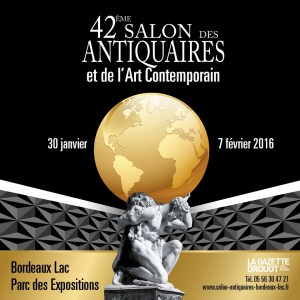 42ème salon antiquaires et art contemporain Bordeaux 2016