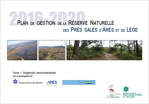 Dossier PDF : Plan de gestion de la réserve naturelle des prés salés d'Arès et de Lège