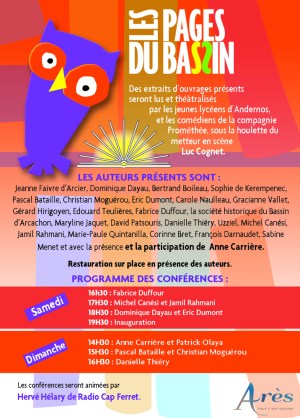 Flyer Pages du Bassin Arès 2017