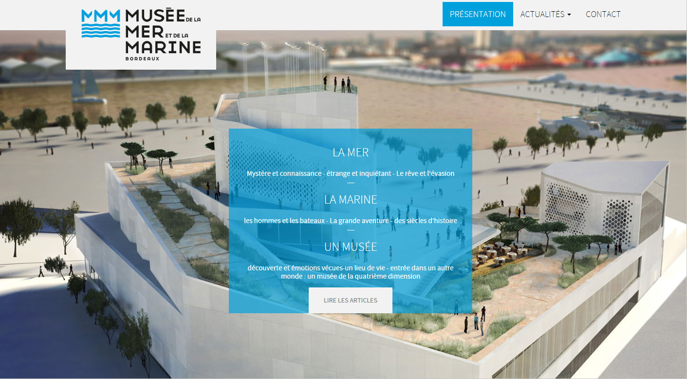 site officiel du Musée de la Mer et de la Marine