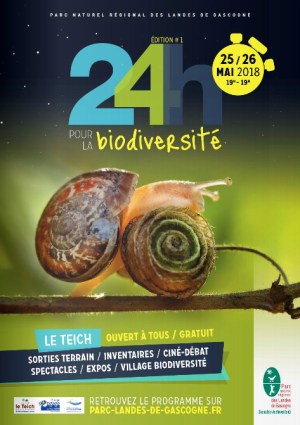 24 h biodiversité 2018 - édition 1 - le Teich