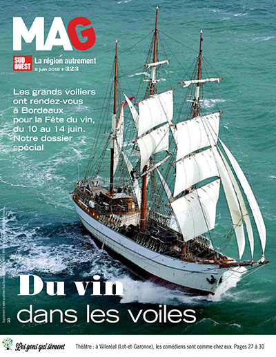 Dossier spécial grands voiliers et fête du vin Bordeaux 2018