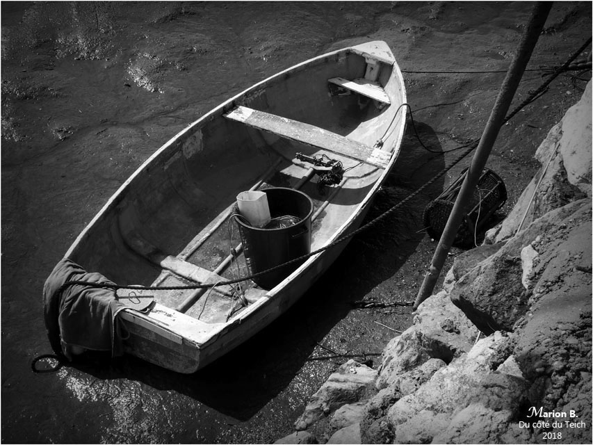 BLOG-P7052560-port du Canal marée basse N&B