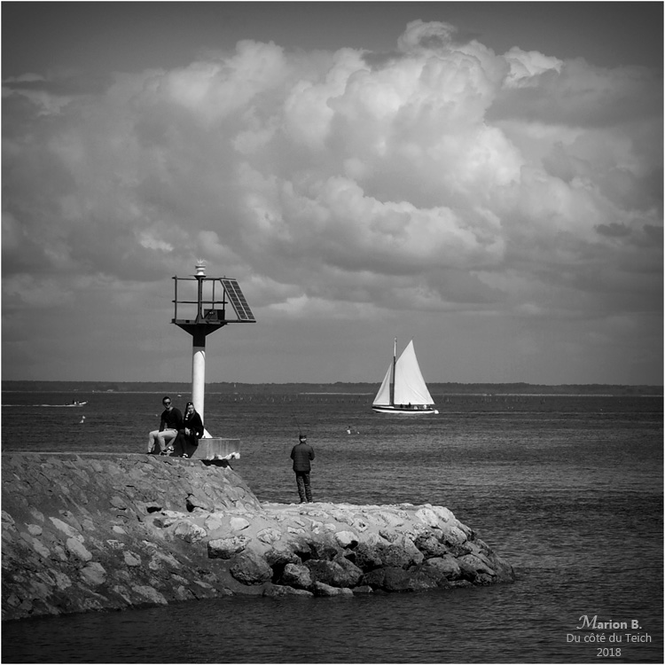 BLOG-P4141496-Bac Pdt Pierre Mallet face port Arcachon N&B